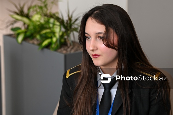 Sara Əsgərli - Milli Aviasiya Akademiyasının IV kurs tələbəsi