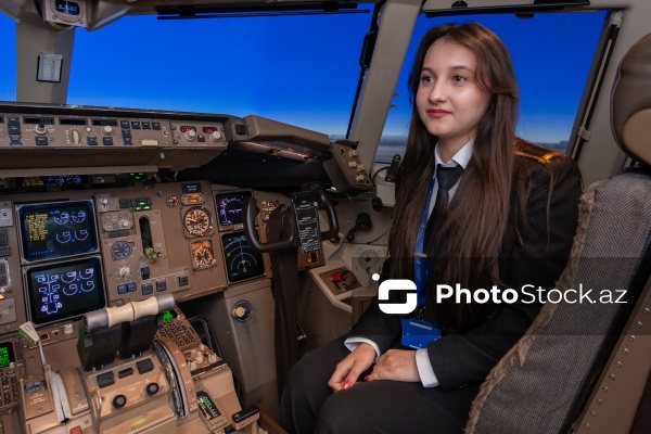 Sara Əsgərli - Milli Aviasiya Akademiyasının IV kurs tələbəsi