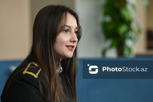 Sara Əsgərli - Milli Aviasiya Akademiyasının IV kurs tələbəsi