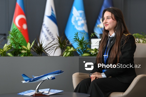 Sara Əsgərli - Milli Aviasiya Akademiyasının IV kurs tələbəsi