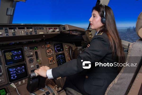 Sara Əsgərli - Milli Aviasiya Akademiyasının IV kurs tələbəsi