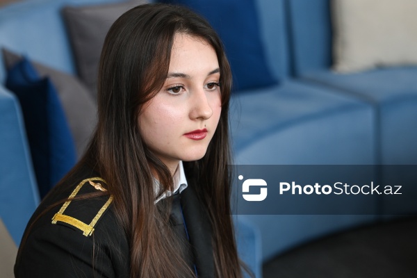 Sara Əsgərli - Milli Aviasiya Akademiyasının IV kurs tələbəsi