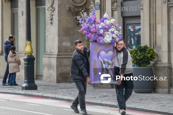 14 Fevral - Bakının sevgi dolu bir günü