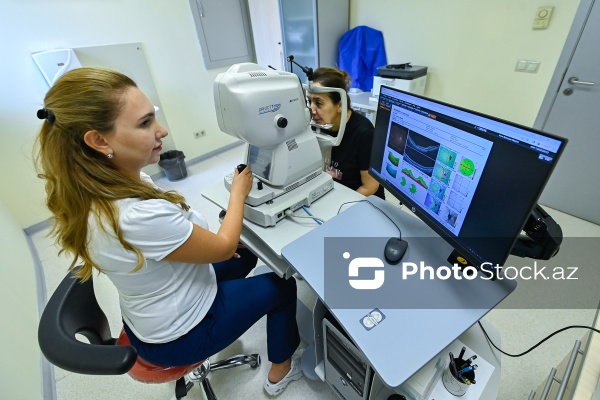Akademik Zərifə Əliyeva adına Milli Oftalmologiya Mərkəzində göz əməliyyatı