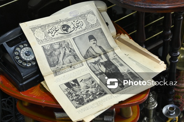 180-ə yaxın ölkədən qədim əşyaların toplandığı əntiq mağaza