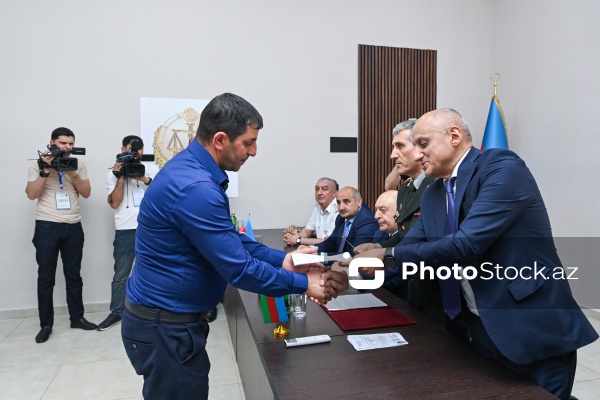 2 saylı məntəqə tipli cəzaçəkmə müəssisəsində icra olunan əfv sərəncamı