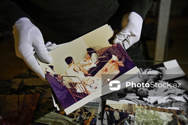 20 Yanvarla bağlı fotoşəkillərdən arxiv yaradan fotoqraf Mirnaib Həsənoğlu