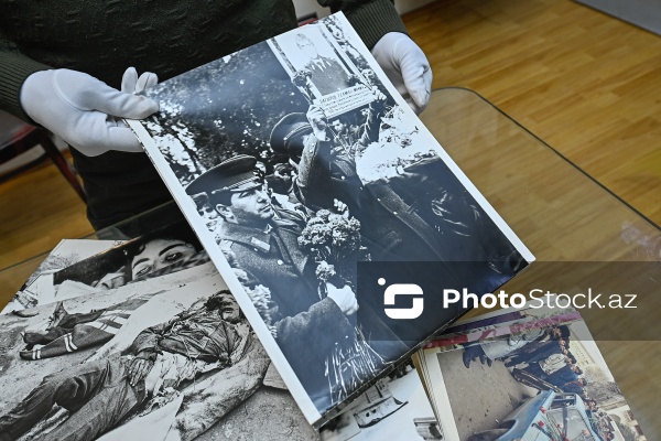 20 Yanvarla bağlı fotoşəkillərdən arxiv yaradan fotoqraf Mirnaib Həsənoğlu