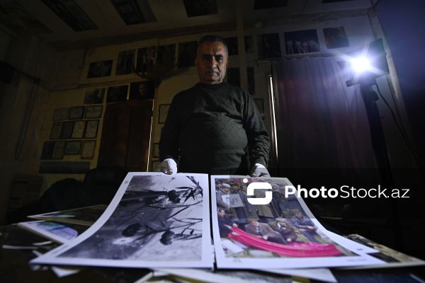 20 Yanvarla bağlı fotoşəkillərdən arxiv yaradan fotoqraf Mirnaib Həsənoğlu