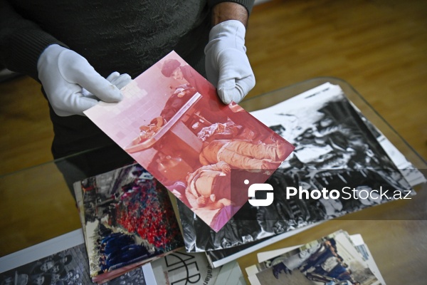 20 Yanvarla bağlı fotoşəkillərdən arxiv yaradan fotoqraf Mirnaib Həsənoğlu