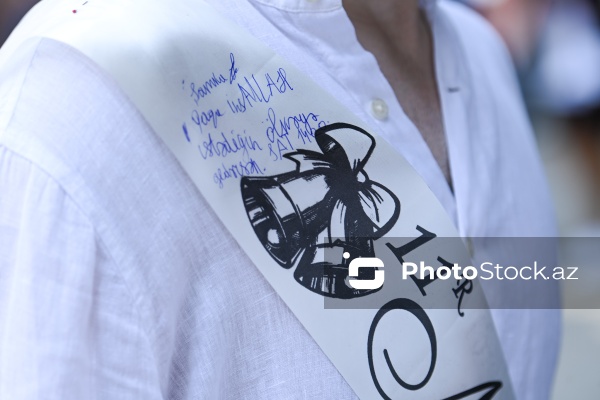 Bakıda qeyd edilən "Son zəng"