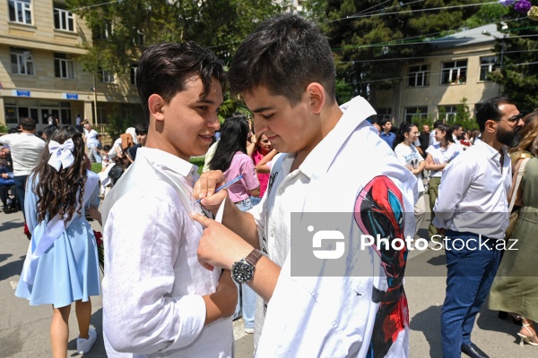 Bakıda qeyd edilən "Son zəng"