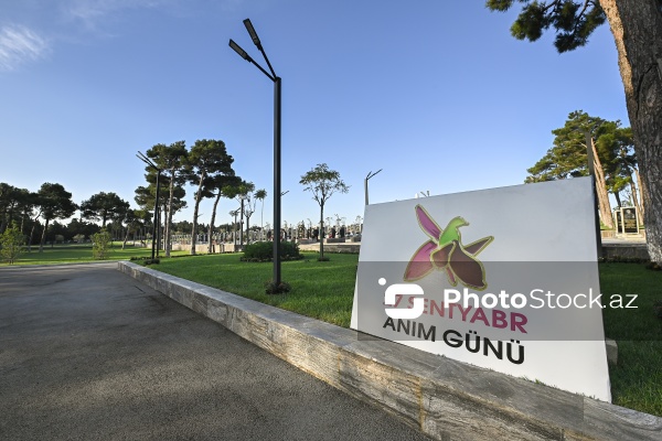 27 Sentyabr – Anım Günündə Hərbi Memorial Məzarlıq ziyarət olunur