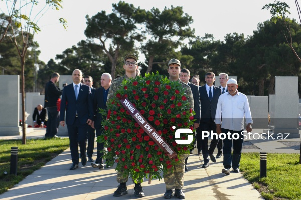 27 Sentyabr – Anım Günündə Hərbi Memorial Məzarlıq ziyarət olunur
