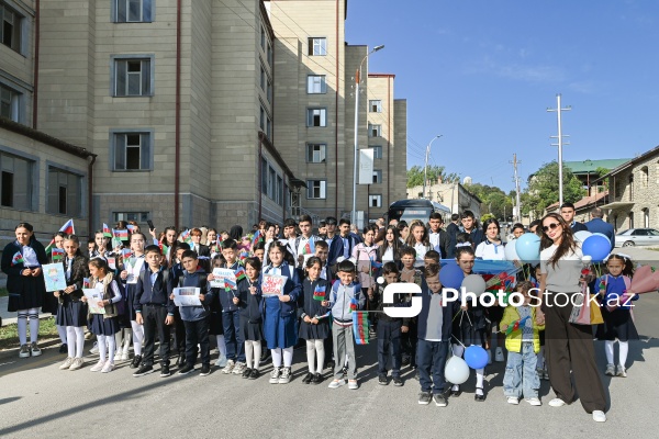 32 il sonra Şuşada ilk dərs günü