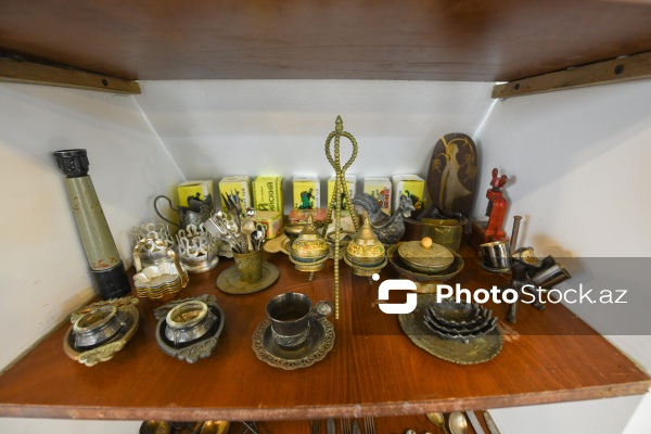 Nadir əşyalarla zəngin 35 illik şəxsi kolleksiya