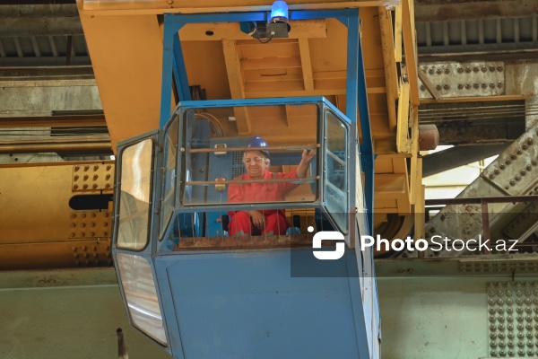 62 yaşlı kran operatoru Sifay Kərimova