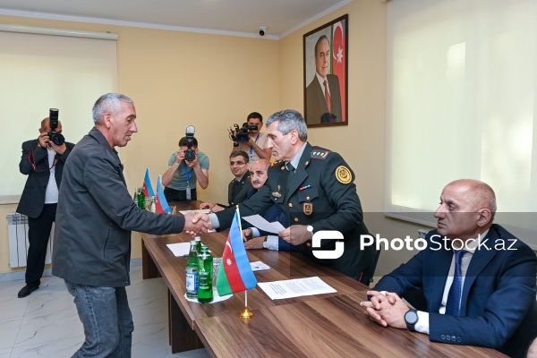 7 saylı məntəqə tipli cəzaçəkmə müəssisəsində icra olunun əfv sərəncamı