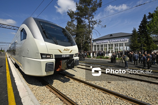 Sərnişinlərin istifadəsinə veriləcək Kürdəmir stansiyası