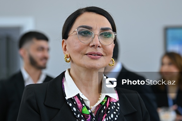 Jalə Əliyeva - Yenidən qurulan Kürdəmir stansiyasının açılışında