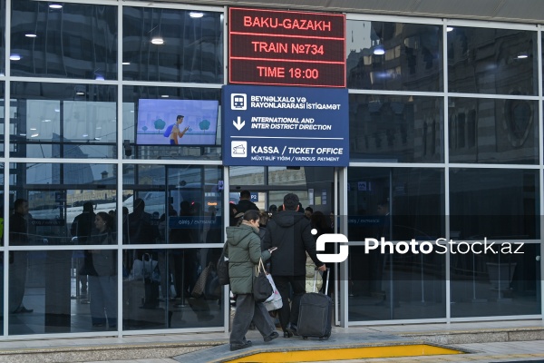 "Azərbaycan Dəmir Yolları"nın ölkədaxili reysi