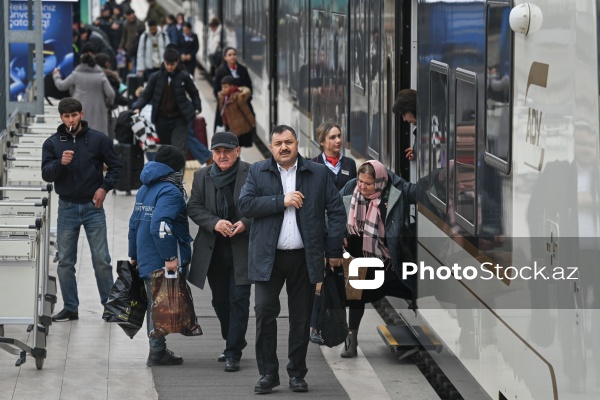 "Azərbaycan Dəmir Yolları"nın ölkədaxili reysi