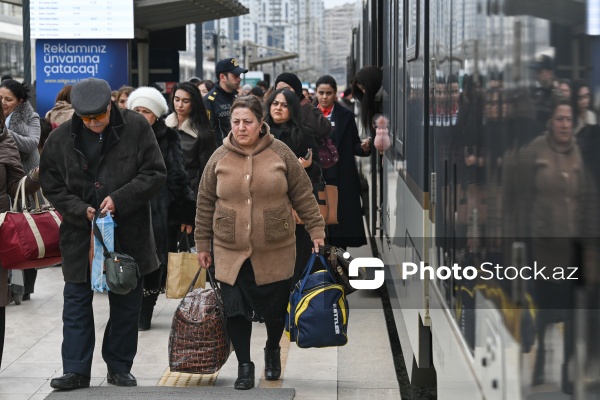 "Azərbaycan Dəmir Yolları"nın ölkədaxili reysi