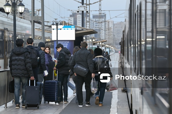 "Azərbaycan Dəmir Yolları"nın ölkədaxili reysi