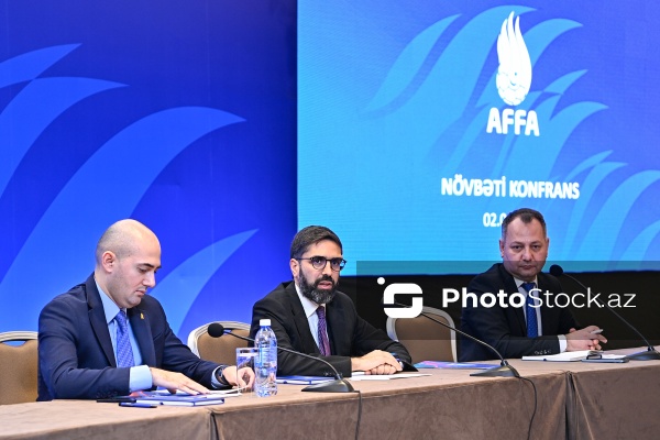 AFFA-nın yeni prezidenti Rövşən Nəcəfin ilk mətbuat konfransı