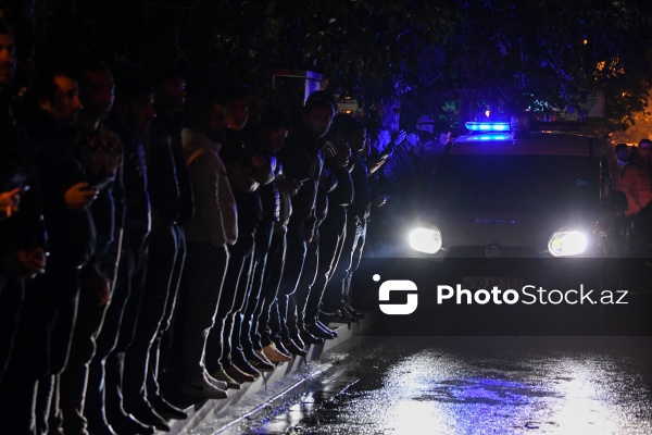 “Ağ çiçəyim” gül mağazasında baş vermiş yanğın