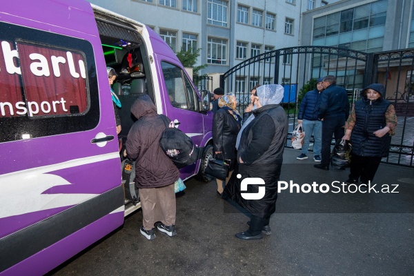 Ağdam şəhərinə növbəti köç karvanı yola salınıb