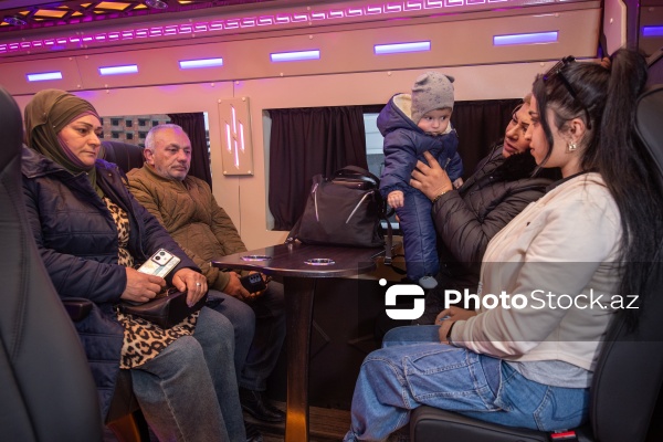 Ağdam şəhərinə növbəti köç karvanı yola salınıb