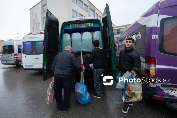 Ağdam şəhərinə növbəti köç karvanı yola salınıb