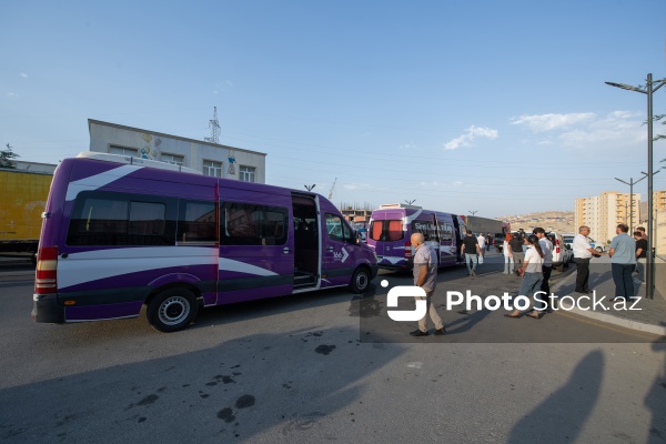 Ağdamın Kəngərli kəndinə yola salınan növbəti köç karvanı