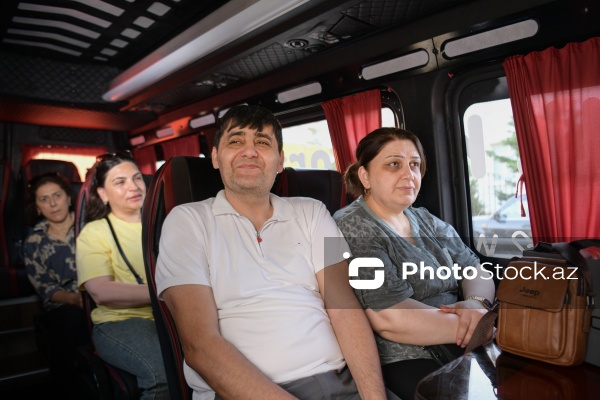 Ağdamın Kəngərli kəndinə yola salınan növbəti köç karvanı