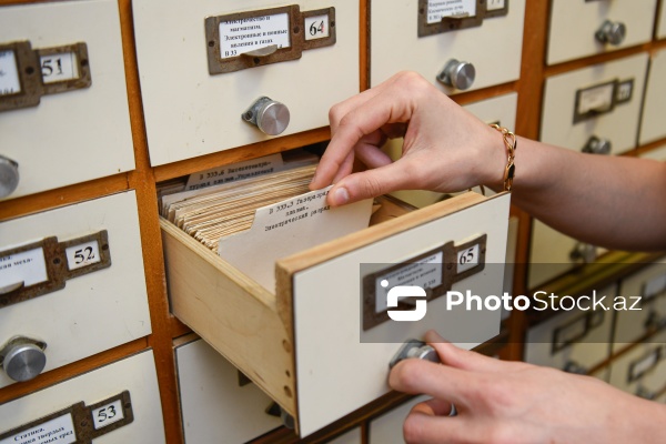 Zəngin kitab fonduna malik AMEA-nın Mərkəzi Elmi Kitabxanası