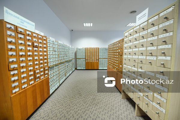 Zəngin kitab fonduna malik AMEA-nın Mərkəzi Elmi Kitabxanası