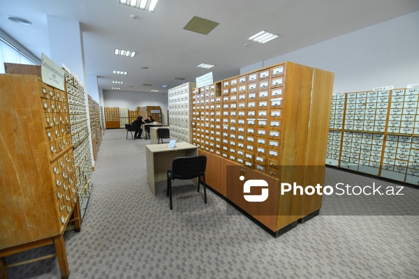 Zəngin kitab fonduna malik AMEA-nın Mərkəzi Elmi Kitabxanası