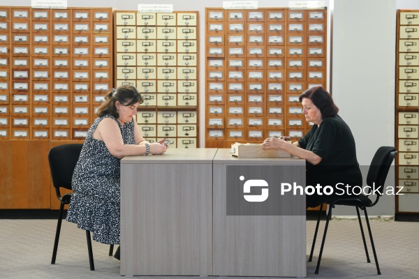Zəngin kitab fonduna malik AMEA-nın Mərkəzi Elmi Kitabxanası