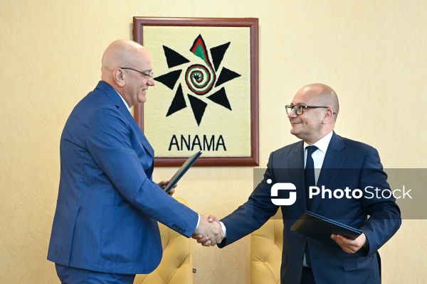 ANAMA və ADRA arasında Anlaşma Memorandumunun imzalanması mərasimi