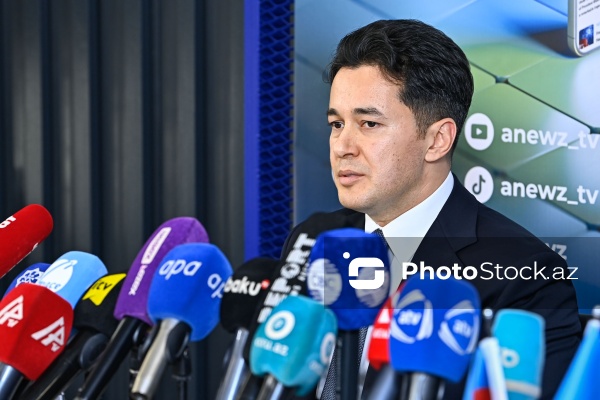 Rüfət Həmzəyev - "AnewZ" televiziya kanalının keçirdiyi mətbuat konfransında