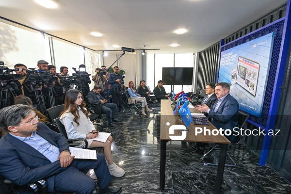 "AnewZ" kanalının Ruben Vardanyan haqqında hazırladığı sənədli film ilə bağlı mətbuat konfransı