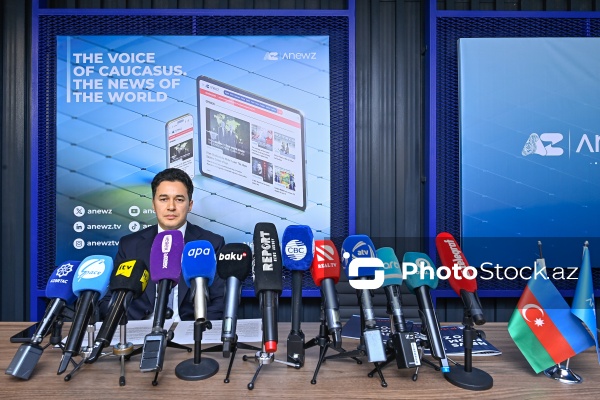 Rüfət Həmzəyev - "AnewZ" televiziya kanalının keçirdiyi mətbuat konfransında