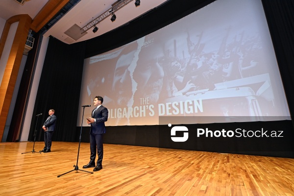 "AnewZ" TV-nin hazırladığı "The oligarch's design" sənədli filminin rəsmi nümayişi