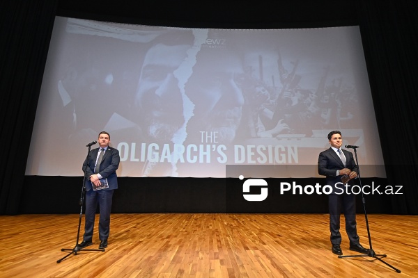 "AnewZ" TV-nin hazırladığı "The oligarch's design" sənədli filminin rəsmi nümayişi