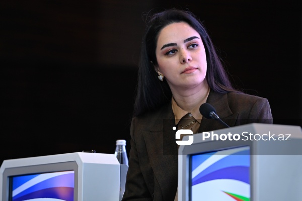 Nərmin Ahəngari - AQEM-in qadınların liderliyinə həsr olunmuş beynəlxalq konfransında