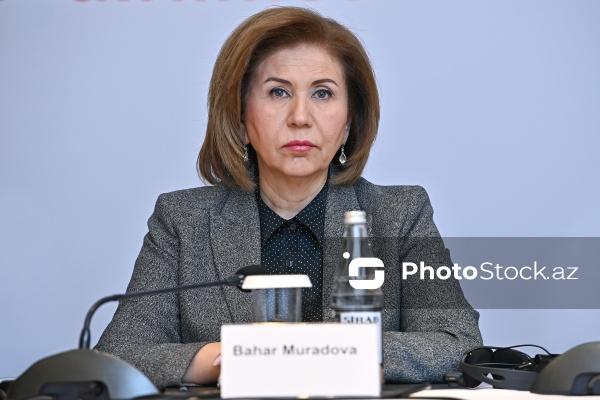 Bahar Muradova - AQEM-in qadınların liderliyinə həsr olunmuş beynəlxalq konfransında