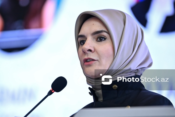 Mahinur Özdemir Göktaş - AQEM-in qadınların liderliyinə həsr olunmuş beynəlxalq konfransında