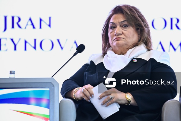 Hicran Hüseynova - AQEM-in qadınların liderliyinə həsr olunmuş beynəlxalq konfransında