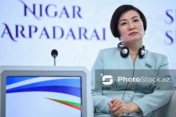 Asem Raxmetova - AQEM-in qadınların liderliyinə həsr olunmuş beynəlxalq konfransında